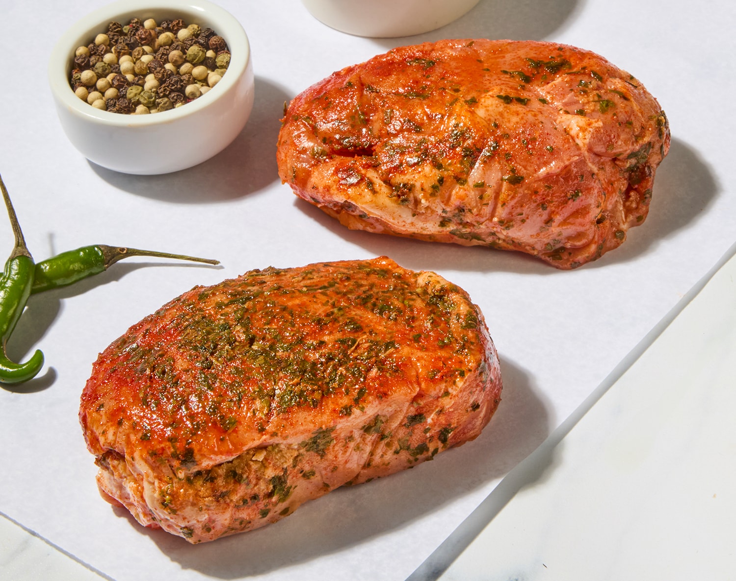 Homestyle Stuffed Pork Chops, Raised w/o Antibiotics, Uncooked